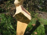 Insektengott, Ahorn mit Blattmetall, 2006