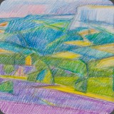 Provence Liux, Farbstift, 91, 25x19