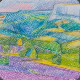 Provence Liux, Farbstift, 91, 25x19