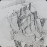 Kandersteg, Bleistift, 82, 20x26