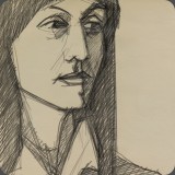 Brigitte, Bleistift, 82, 30x38