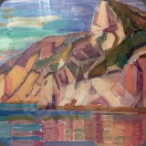 1977_PortoVenere-Byronbucht_Gouache