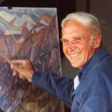 In Törbel hat man auch mal noch in der Pension gemalt